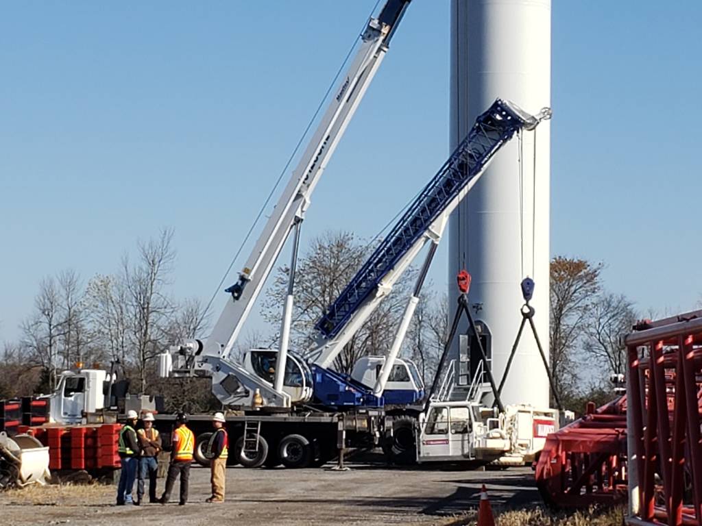 InQuinte.ca Sadness for green energy supporters as dismantling begins