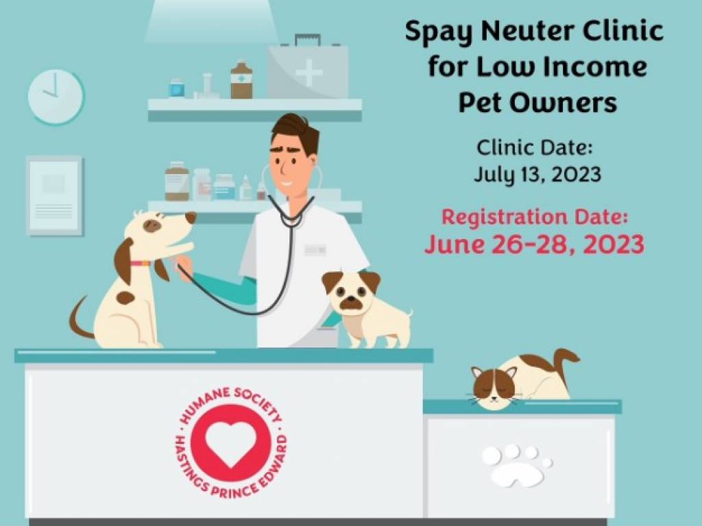 InQuinte.ca Registration open for spay/neuter clinic for
