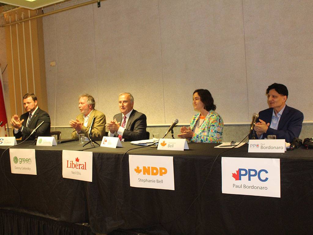 INQUINTE.CA Enthusiastic response from crowd, candidates at Quinte