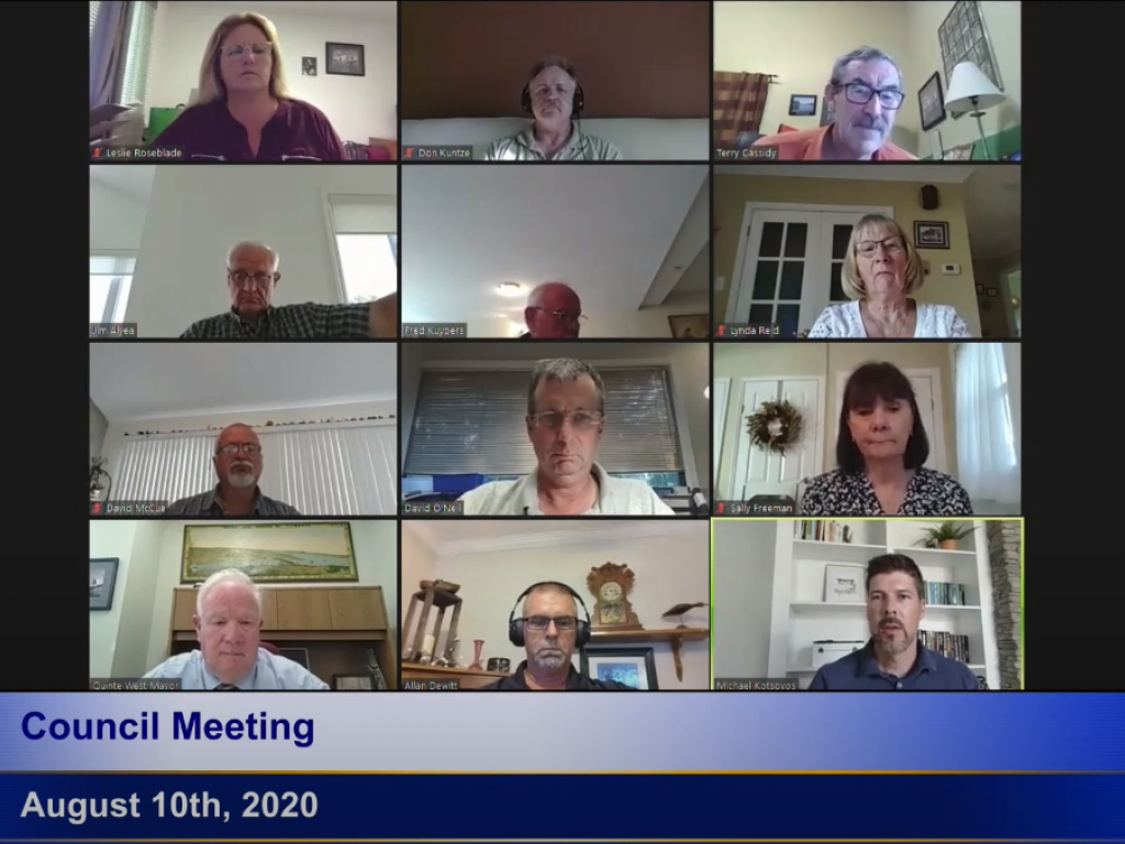 InQuinte.ca Virtual meeting participation, voting approved in Quinte