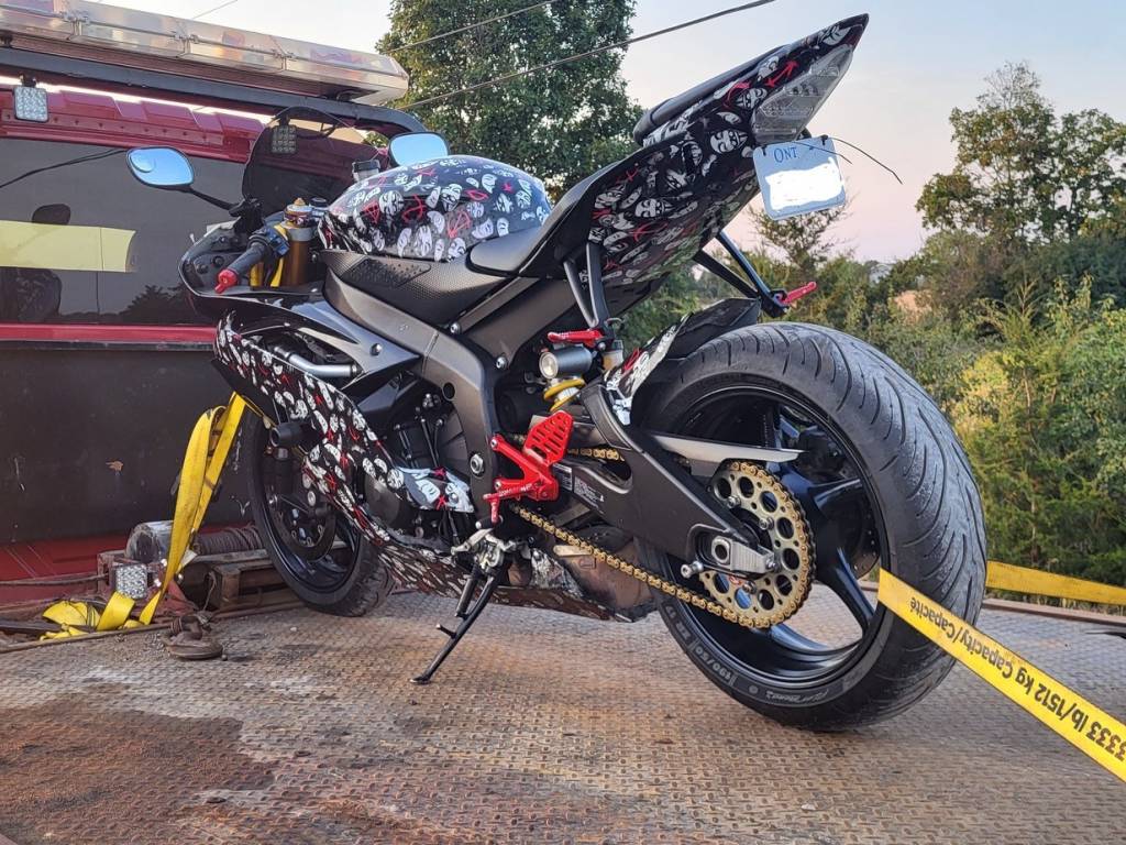 InQuinte.ca Motorcycle seized after speeding incident by PEC OPP