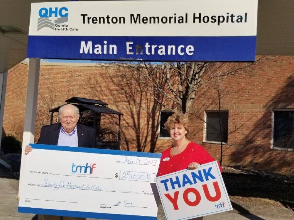 INQUINTE.CA Local man makes huge contribution to Trenton Memorial