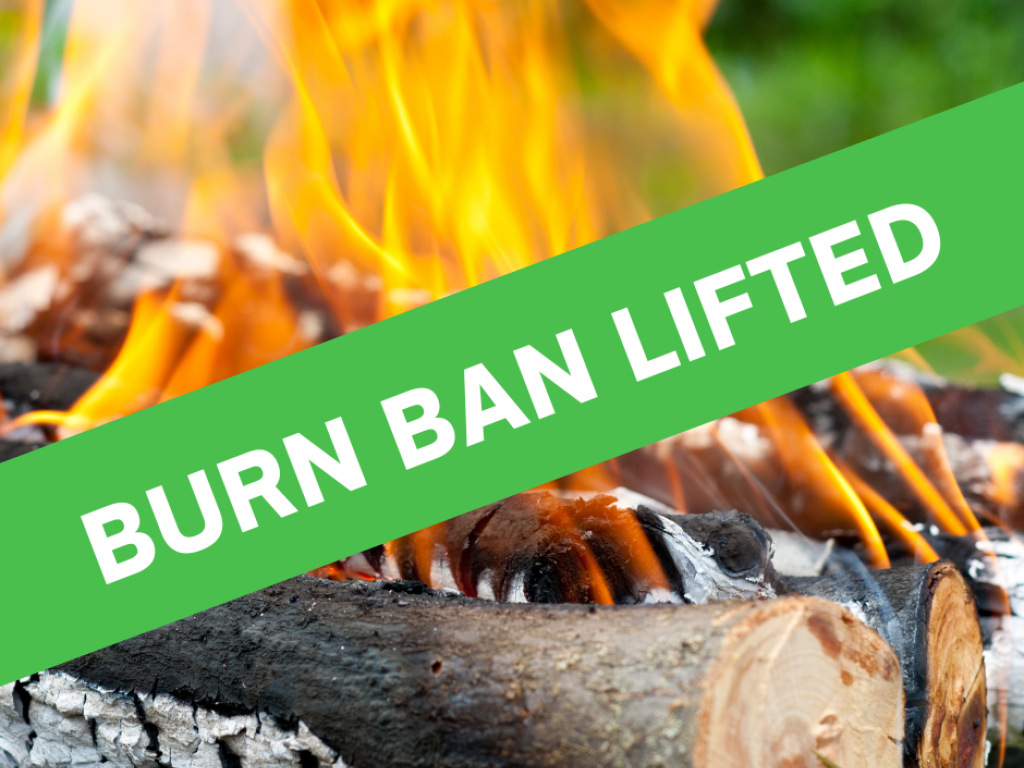 InQuinte.ca Burn ban lifted in Quinte West and Belleville