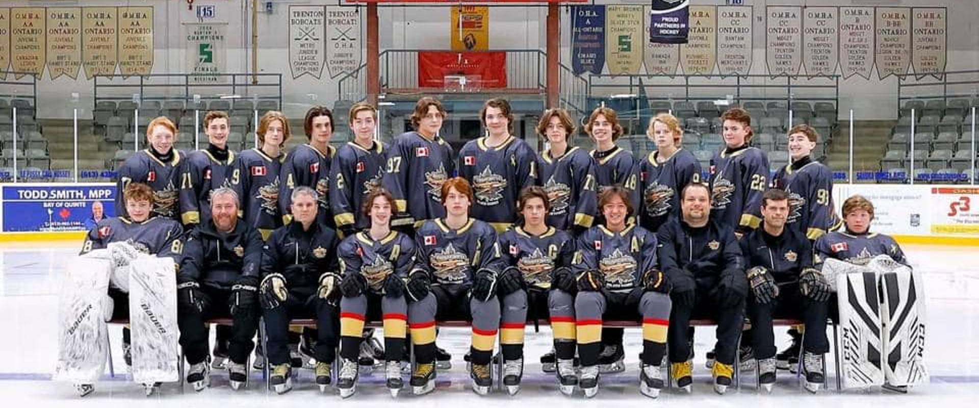 INQUINTE.CA Quinte West Golden Hawks vying for coveted red hats