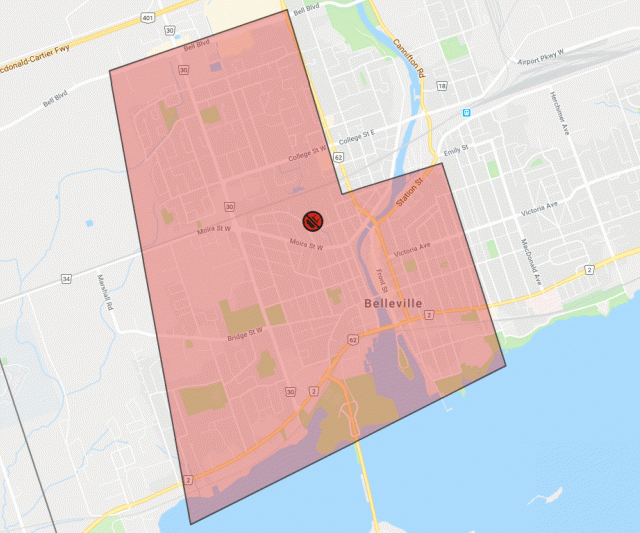 INQUINTE.CA Power restored in Belleville following large outage