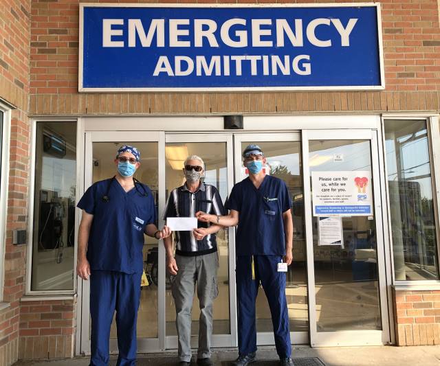 INQUINTE.CA TMH Physicians show thanks to community