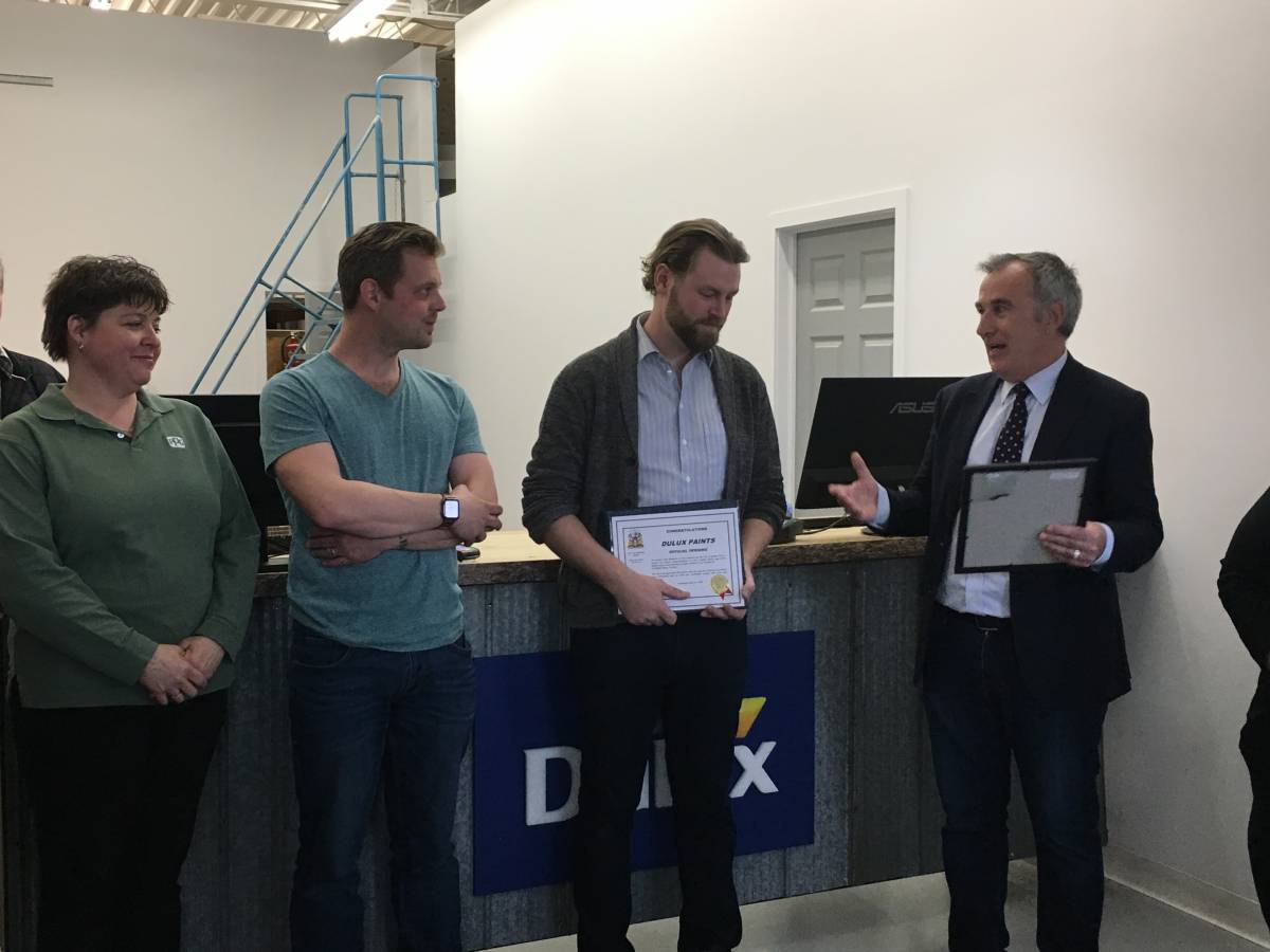 INQUINTE.CA Dulux Paints Trenton Grand Opening